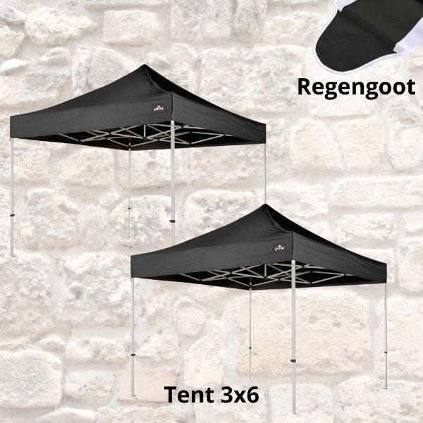 Easy Up Partytent 3 x 6 meter huren Nijmegen, Ophalen, Zo goed als nieuw