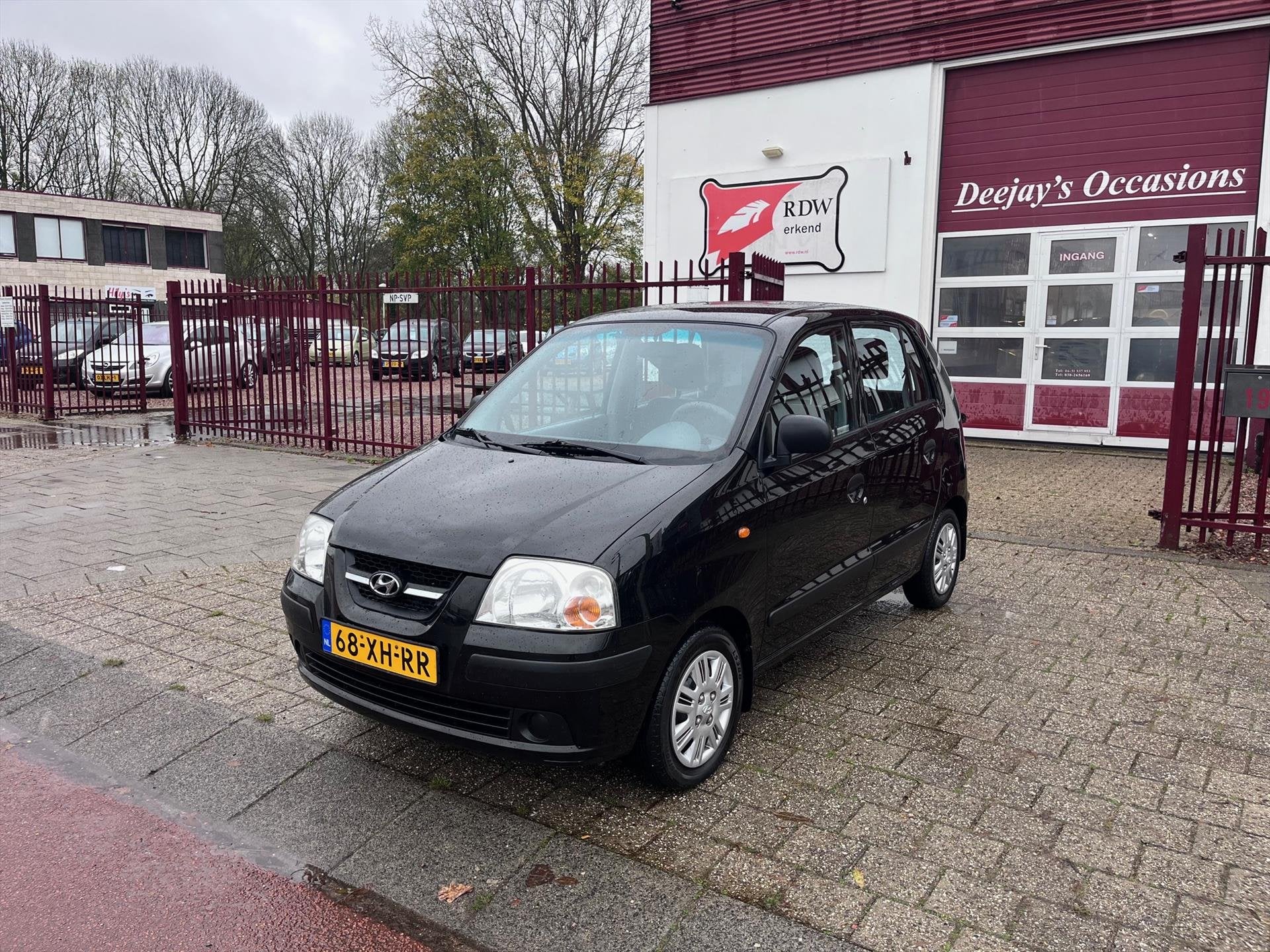 Hyundai Atos 1.1 Active, Auto's, Hyundai, Voorwielaandrijving, 31 €/maand, 4 cilinders, Zwart