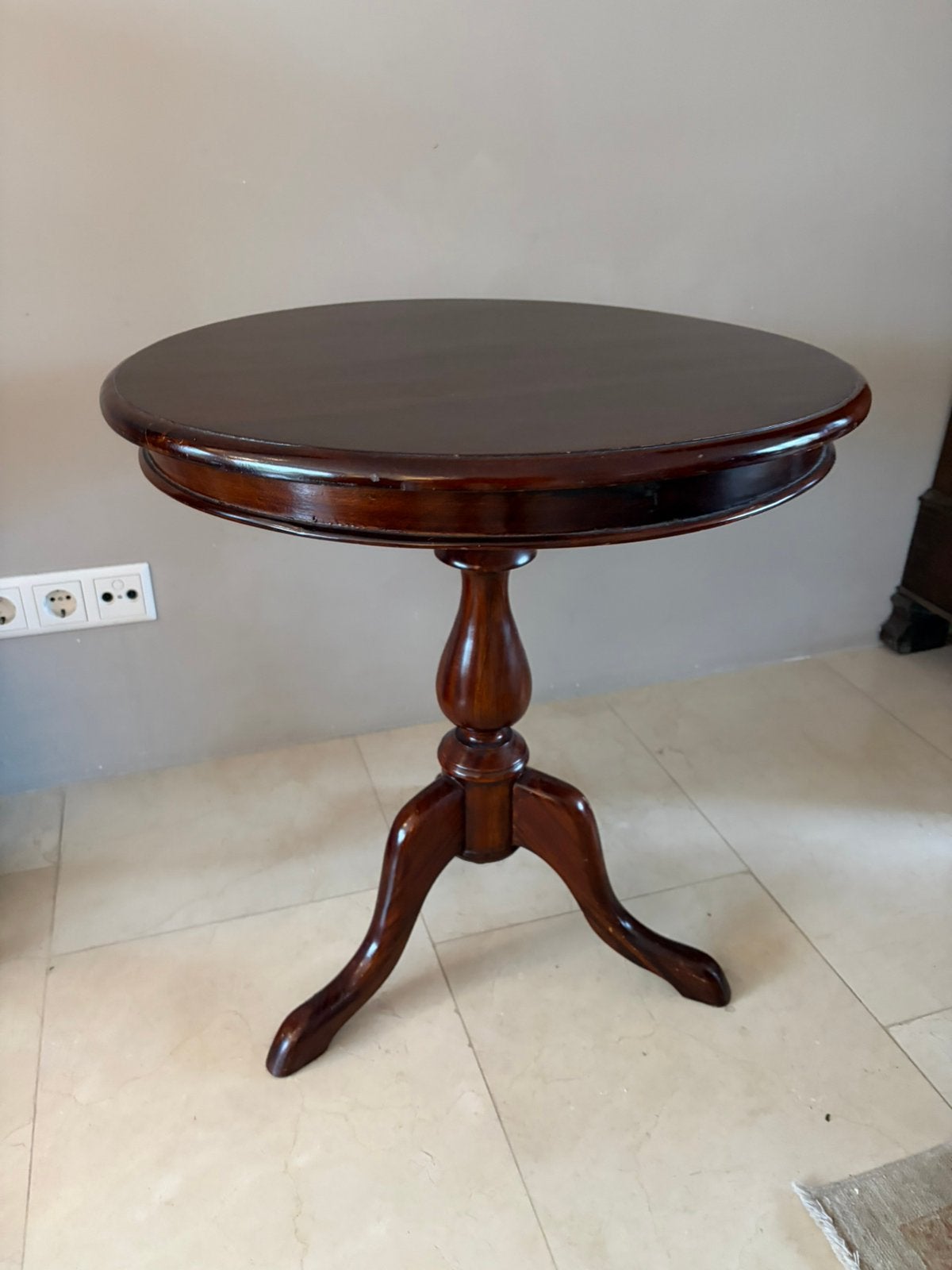 Wijntafeltje, Ophalen of Verzenden, Rond, 45 tot 60 cm