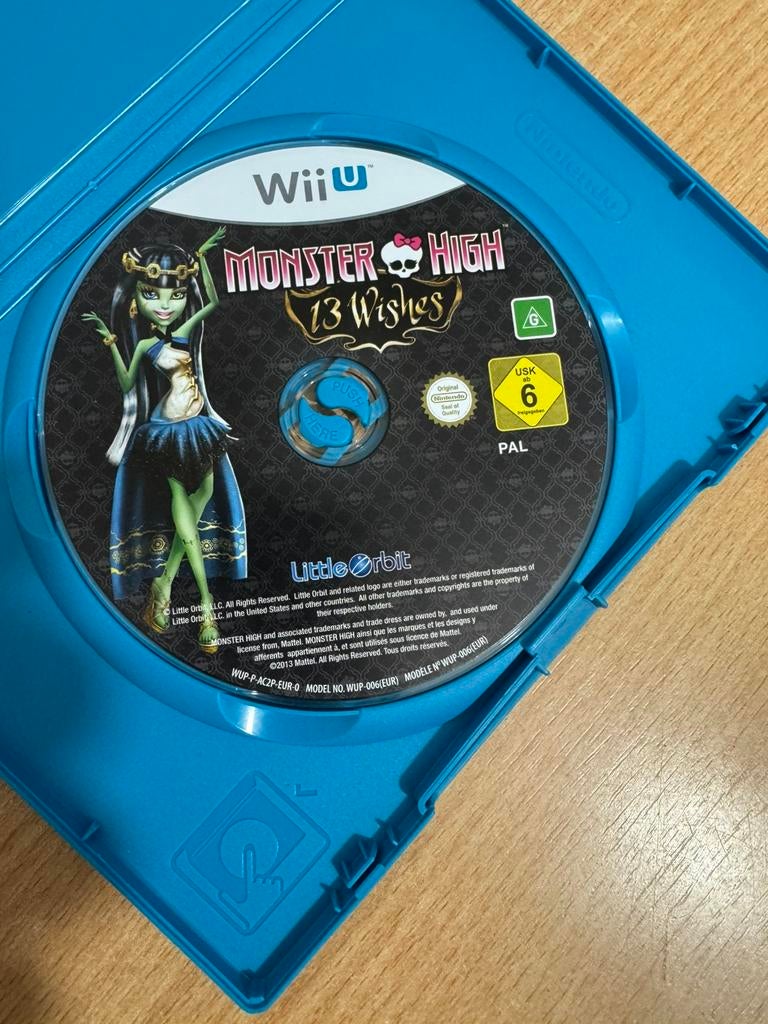 Monster High 13 Wishes, 1 speler, Ophalen of Verzenden, Zo goed als nieuw, Vanaf 3 jaar