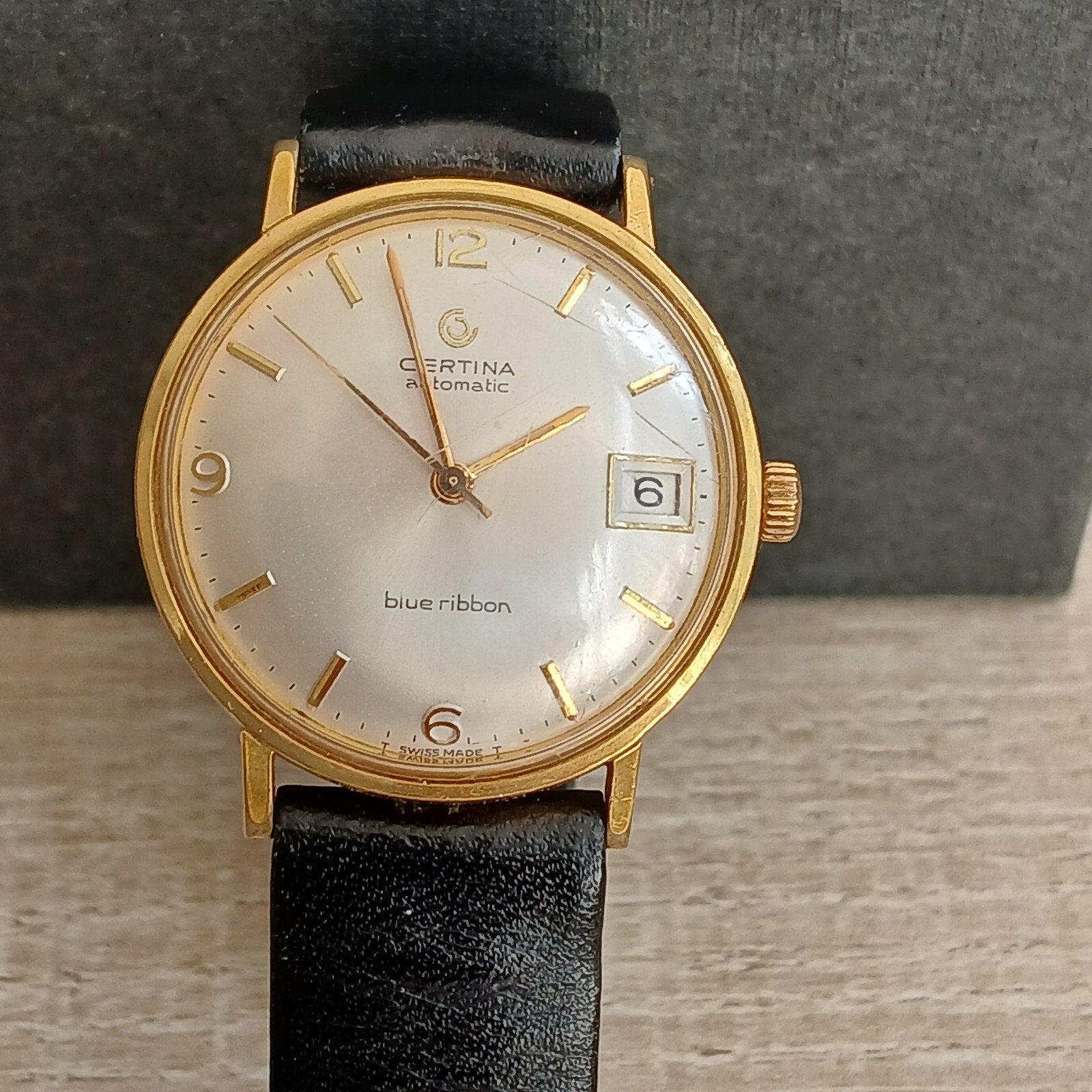 Certina Automatic Blue Ribbon Polshorloge, Overige merken, Staal, Polshorloge, Met bandje