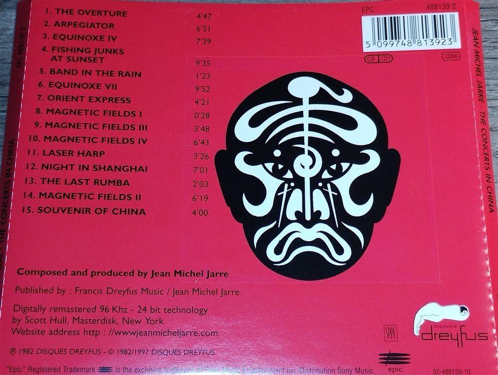 Jean Michel Jarre - The Concerts In China [Red], Cd's en Dvd's, Ophalen of Verzenden, Zo goed als nieuw