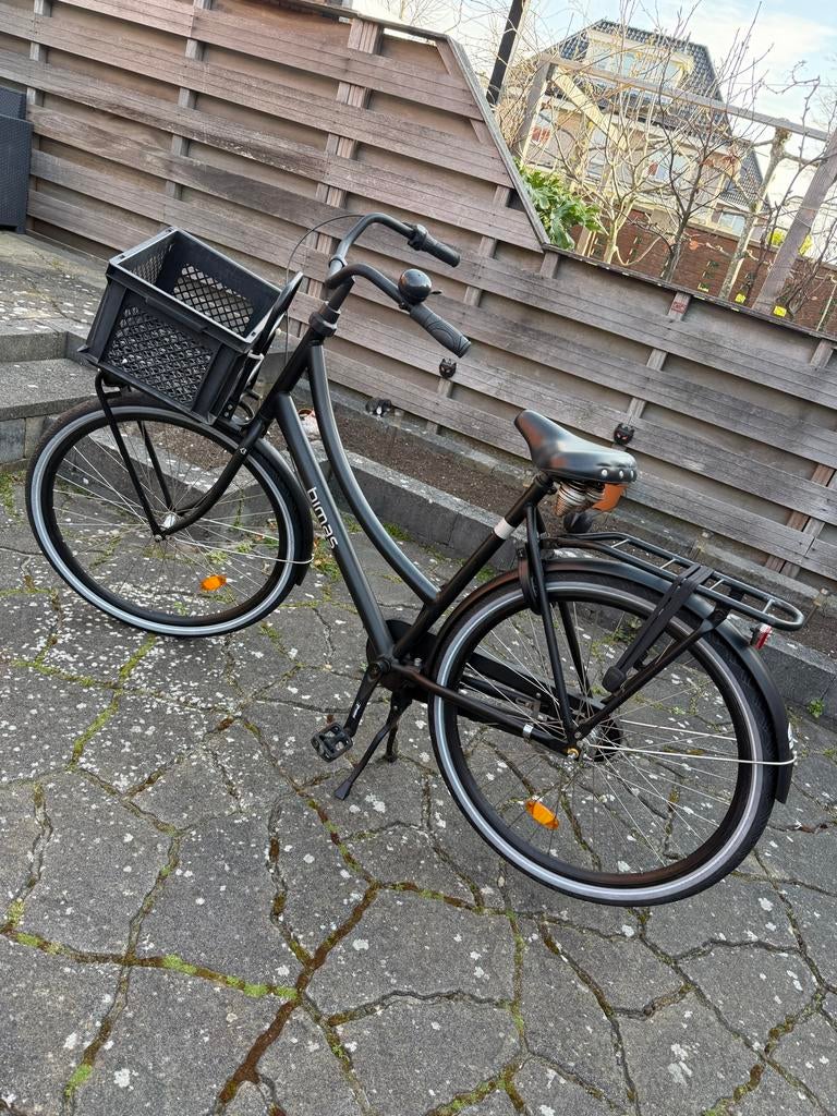 Bimas transporter fiets 28 inch (zgan), Overige merken, Terugtraprem, 53 tot 56 cm, Versnellingen