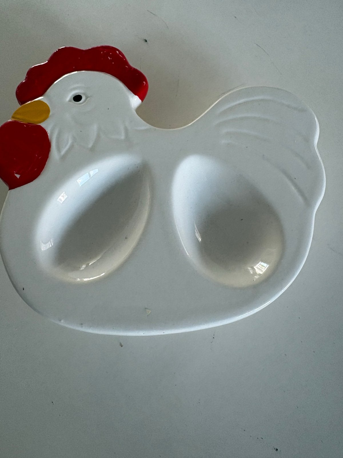 Leuke kip eierdop schaal - Keramiek, Ophalen of Verzenden, Gebruikt, Keramiek, Overige typen