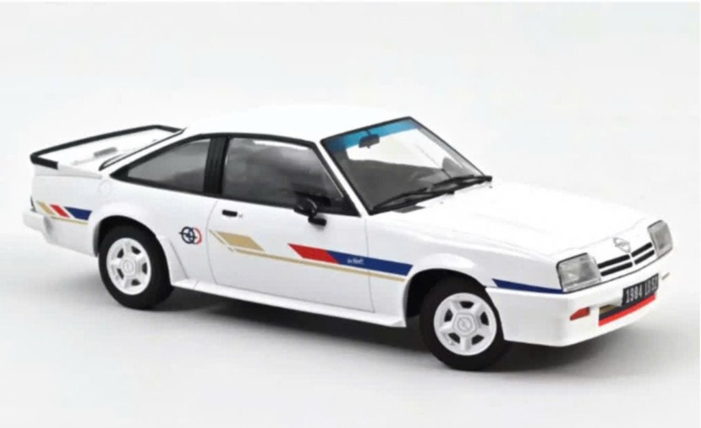 Opel Manta Guy Frequelin 1984 Wit schaal 1/18 NOREV R 183305