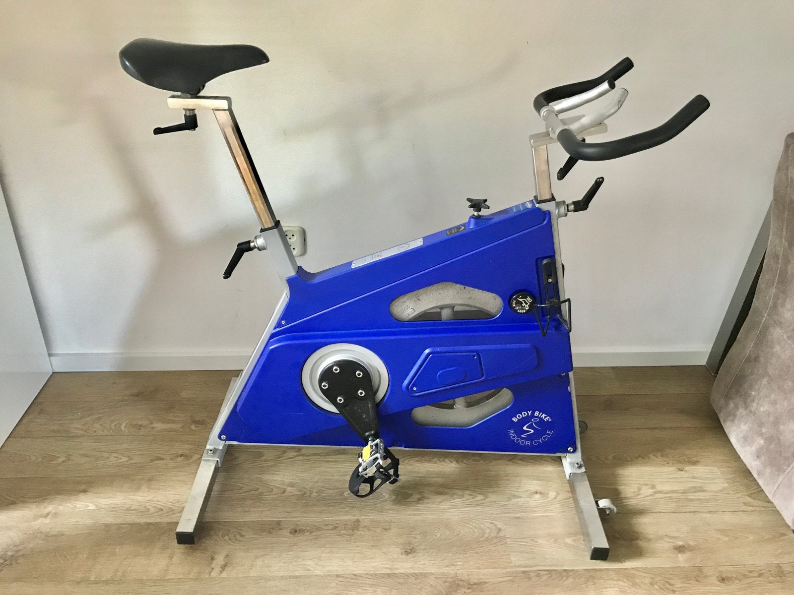 Bodybike spinningbike, Ophalen, Gebruikt, Spinningfiets