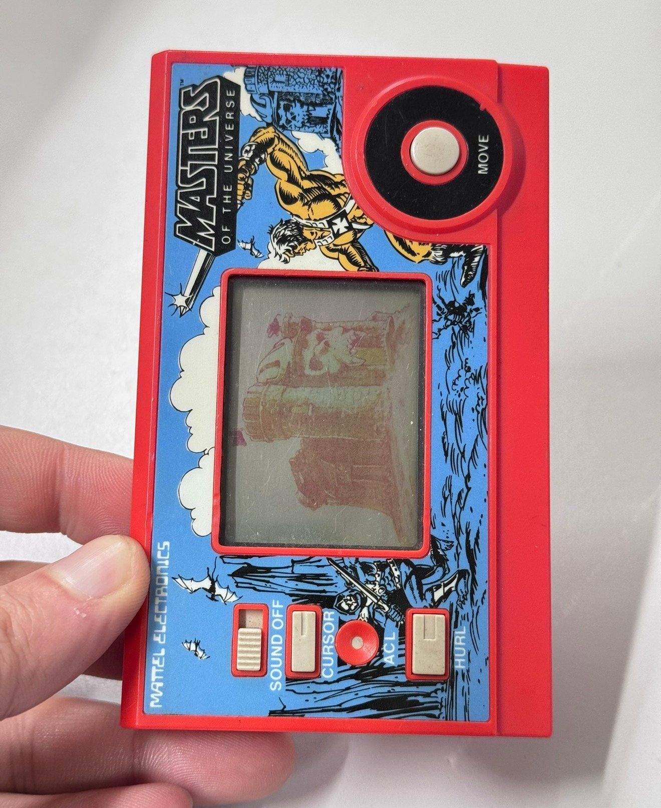 Masters of the Universe LCD Handheld Game 1982 Mattel toy, Ophalen of Verzenden, Zo goed als nieuw, H, H