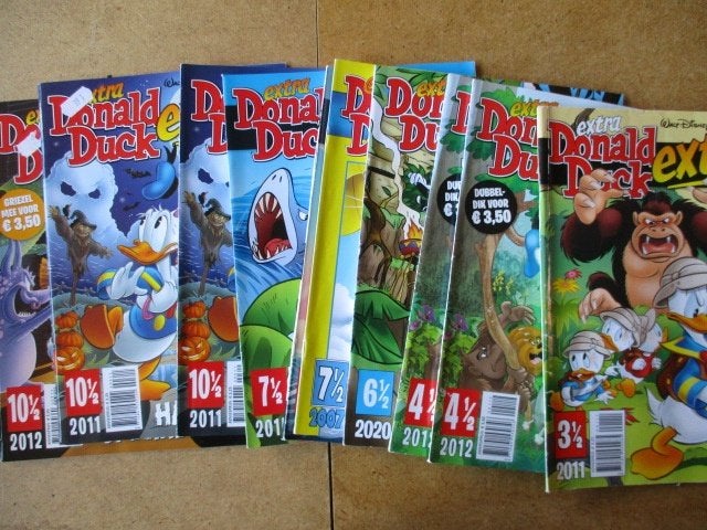 adv8458 extra donald duck extra, Eén stripboek, Ophalen, Gelezen