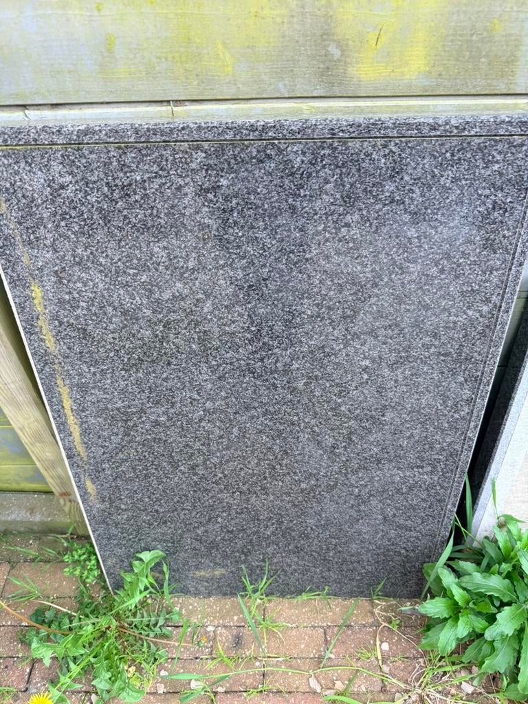 Granieten aanrechtbladen – 3 stuks, Ophalen of Verzenden, Zo goed als nieuw, 200 cm of meer