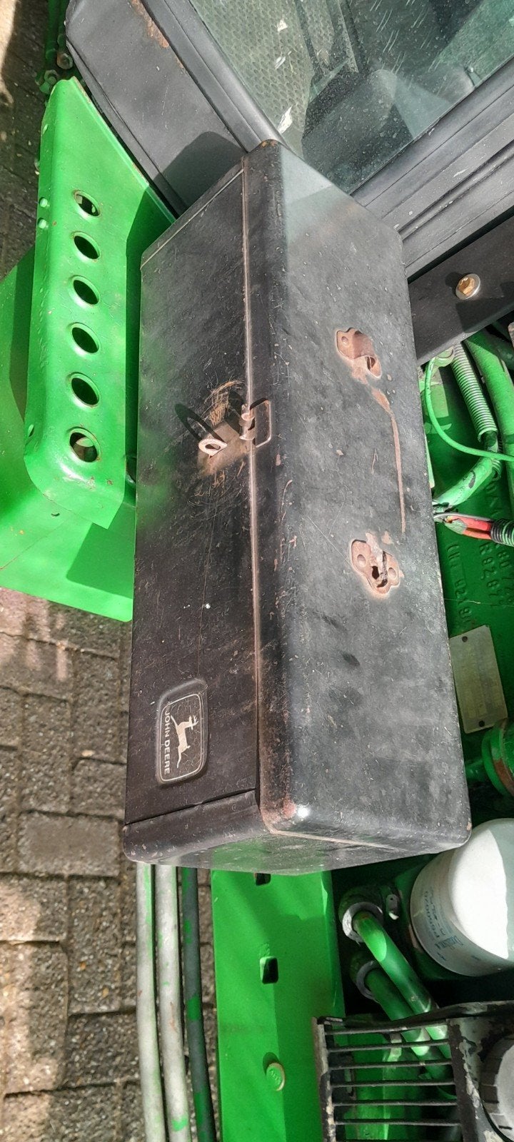 John Deere gereedschapkoffer - Robuust en origineel, Ophalen of Verzenden, Gebruikt