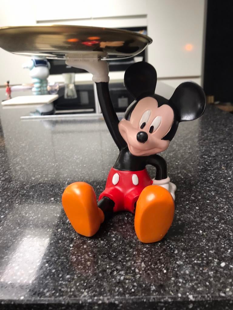 Mooi Mickey Mouse beeld, Ophalen of Verzenden, Mickey Mouse, Zo goed als nieuw, Beeldje of Figuurtje