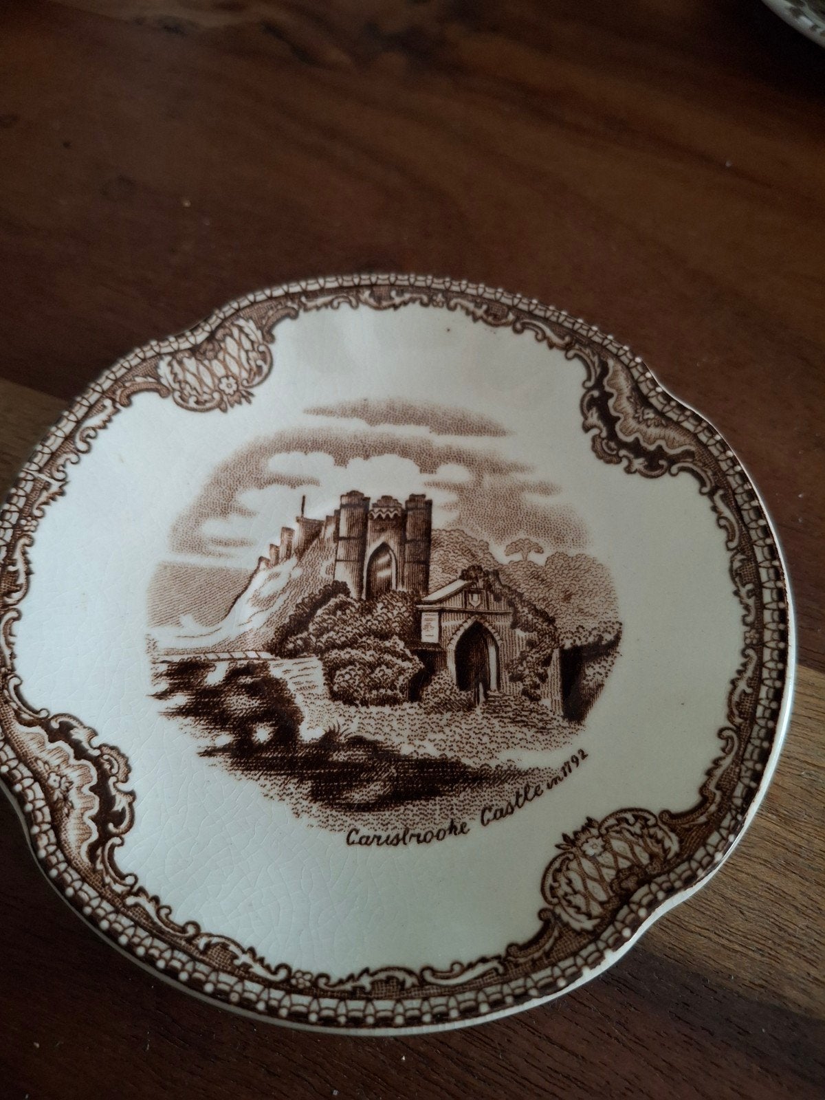 Antiek Johnson Bros. Old Britain Castles schoteltje, Antiek en Kunst, Ophalen of Verzenden