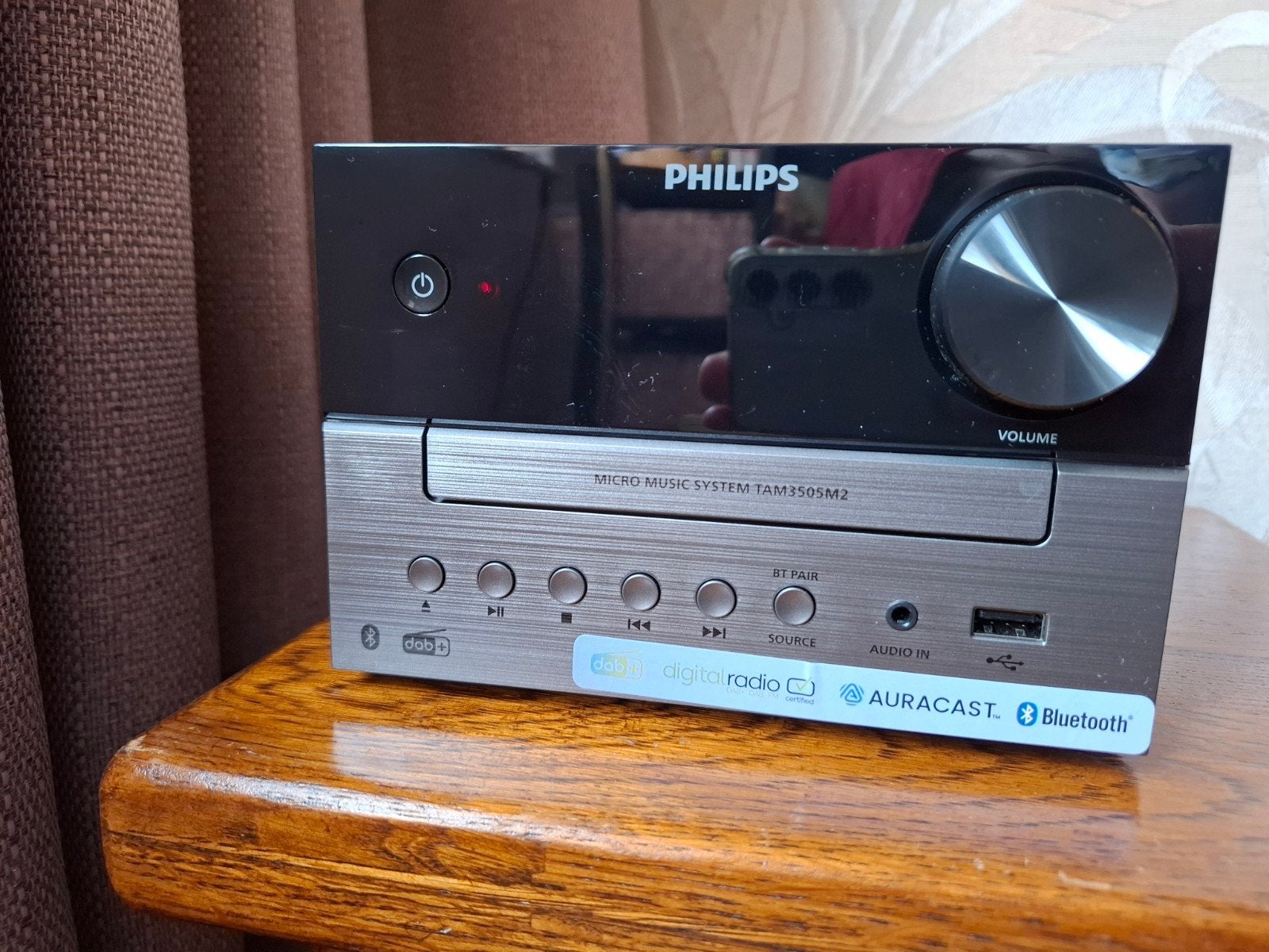 PHILIPS TAM3505M2/00 Micro DAB+ Systeem, Ophalen, Zo goed als nieuw, Philips