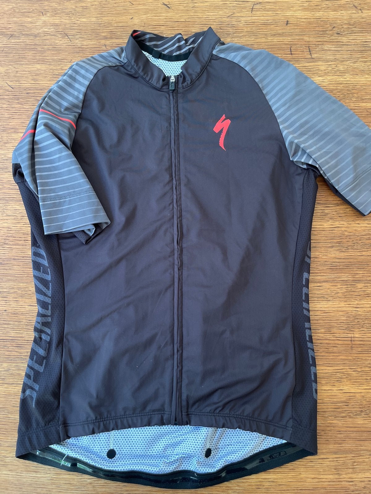Specialized Fietsshirt Maat M - Zwart/Grijs, Fietsen en Brommers, Fietsaccessoires | Fietskleding, Ophalen of Verzenden, Zo goed als nieuw