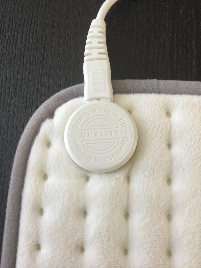 Inventum Elektrisch warmtekussen - 44x33 cm - Fleece - Wit, Ophalen, Eenpersoons, Wit, Overige typen