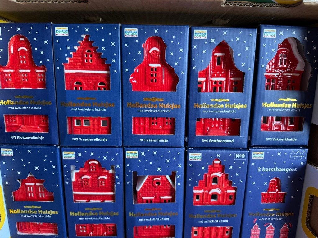 AH Kerstmis huisjes nrs. 1 t/m 9 plus kerstmis 2025, Diversen, Ophalen, Nieuw