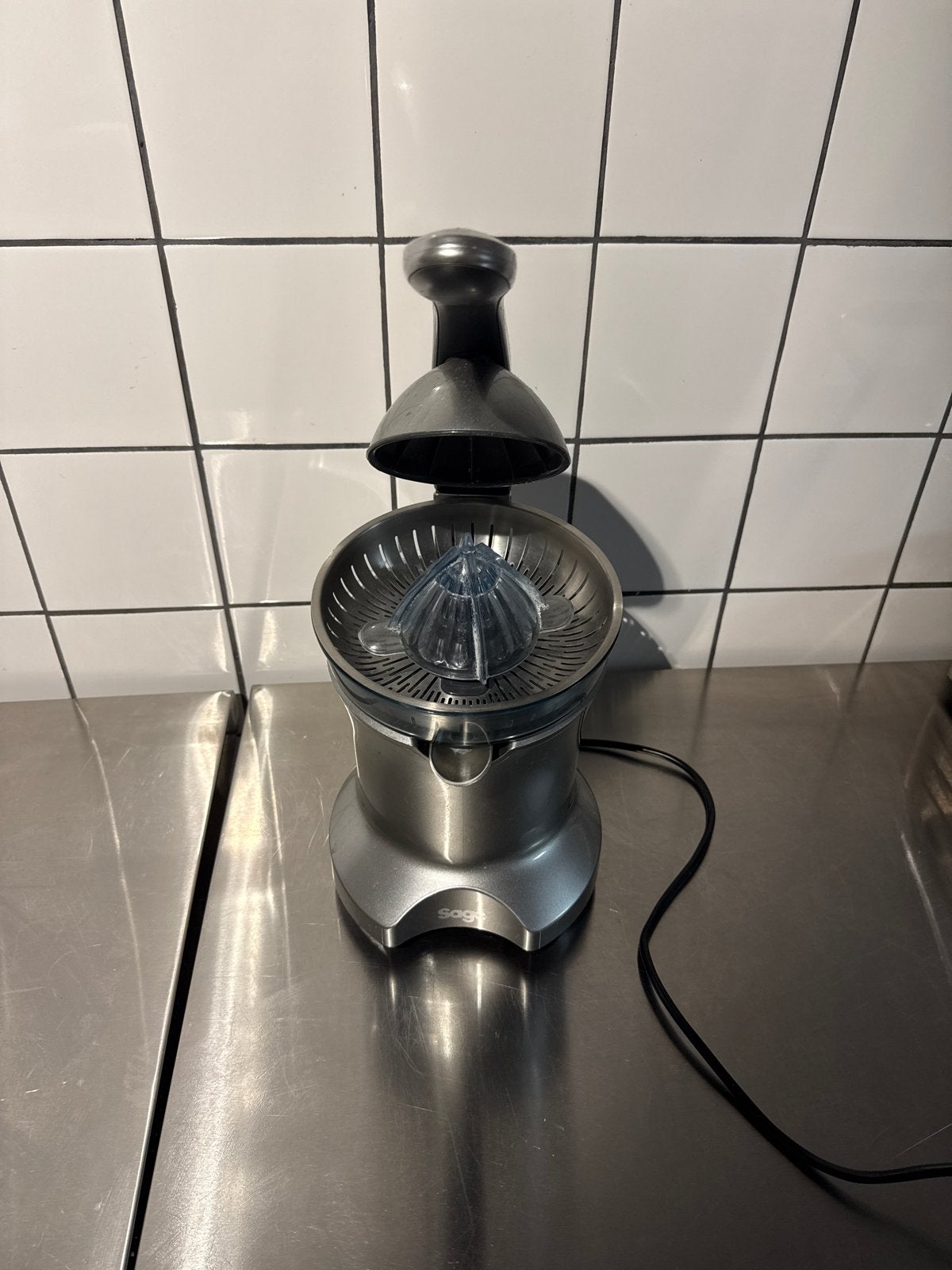 Sage Citruspers - Krachtige en Efficiënte Sapmaker, Witgoed en Apparatuur, Minder dan 1 liter, Ophalen of Verzenden, Gebruikt