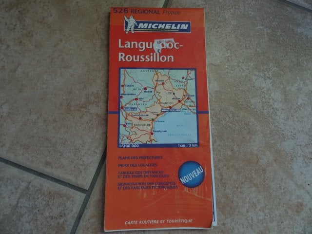 michelin wegenkaart Languedoc Roussillon, Montpellier, Boeken, Atlassen en Landkaarten, Ophalen of Verzenden, 2000 tot heden, Frankrijk