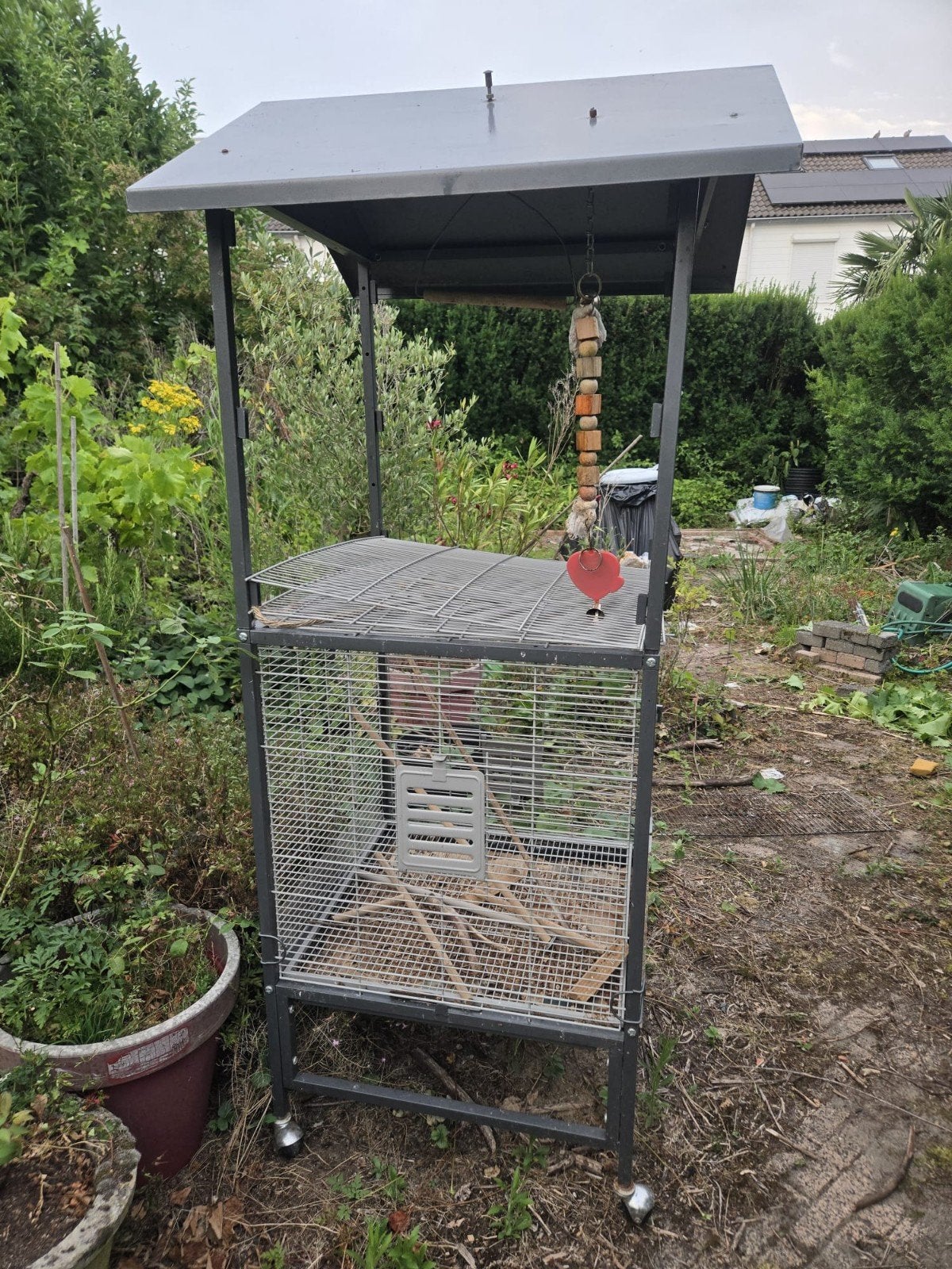 Stevige parkieten papegaaien Kooi, Dieren en Toebehoren, Vogels | Hokken en Kooien, Ophalen of Verzenden, Metaal, Vogelkooi
