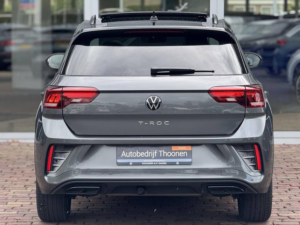 Volkswagen T-Roc 1.5 TSI R-Line | IQ | Leer | Memory | Trekh, 1258 kg, 4 cilinders, 150 pk, Leder