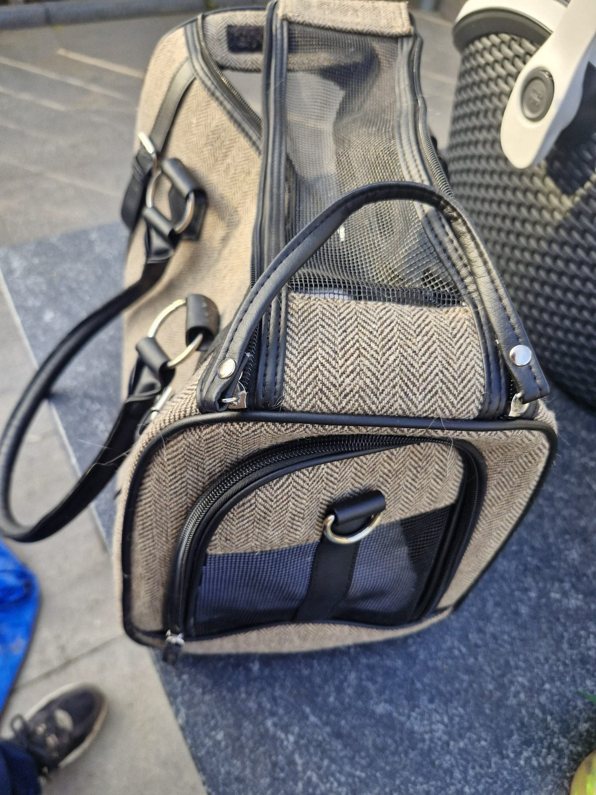 Katten reis tas, Dieren en Toebehoren, Ophalen of Verzenden, Zo goed als nieuw