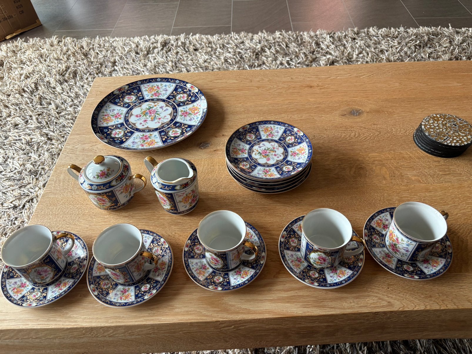 Prachtig Imari koffie-/theeservies, Ophalen of Verzenden