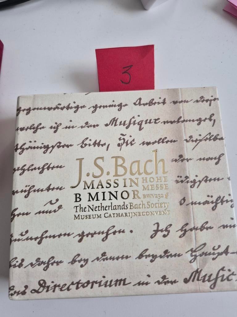 J.S. Bach: Mis in b klein (BWV 232) - The Netherlands Bach, Ophalen of Verzenden, Zo goed als nieuw, Artiest, Johann Sebastian Bach