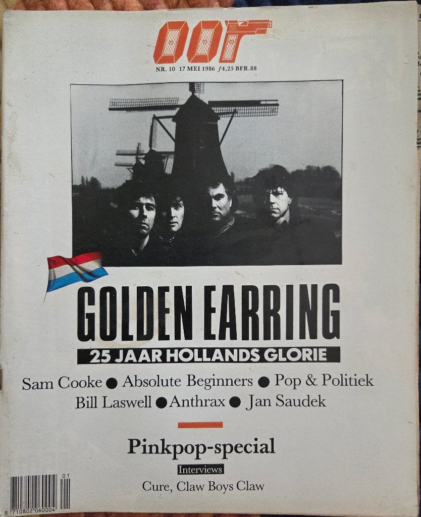 OOR 10-1986 Golden Earring Sam Cooke Absolute Beginners Anth, Ophalen of Verzenden, Zo goed als nieuw, Muziek, Film of Tv