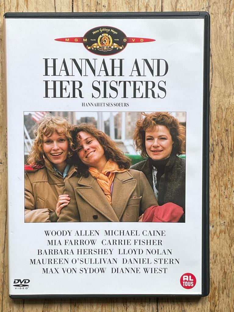 Hannah and Her Sisters DVD - Woody Allen klassieker, Vanaf 9 jaar, Ophalen of Verzenden, Gebruikt, Drama