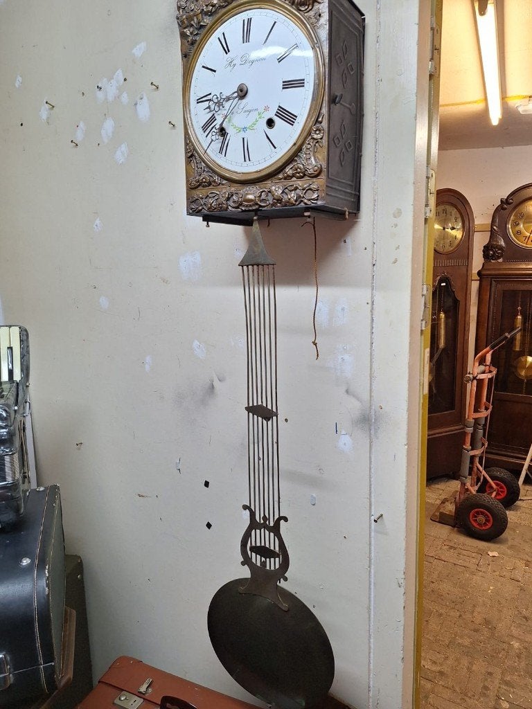 franse harp slinger klok, Ophalen of Verzenden