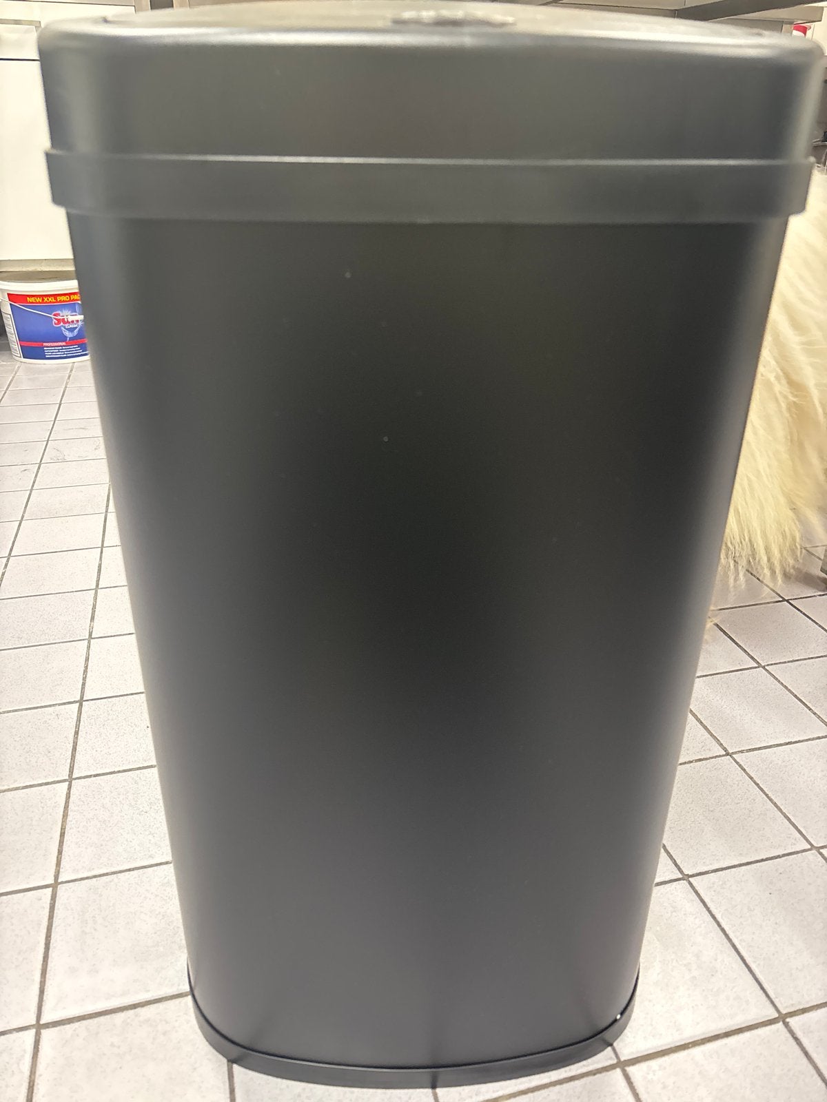 Five Stars Prullenbak met Sensor - Zwart, 40L, Kunststof, 40 liter of meer, Ophalen of Verzenden, Zo goed als nieuw
