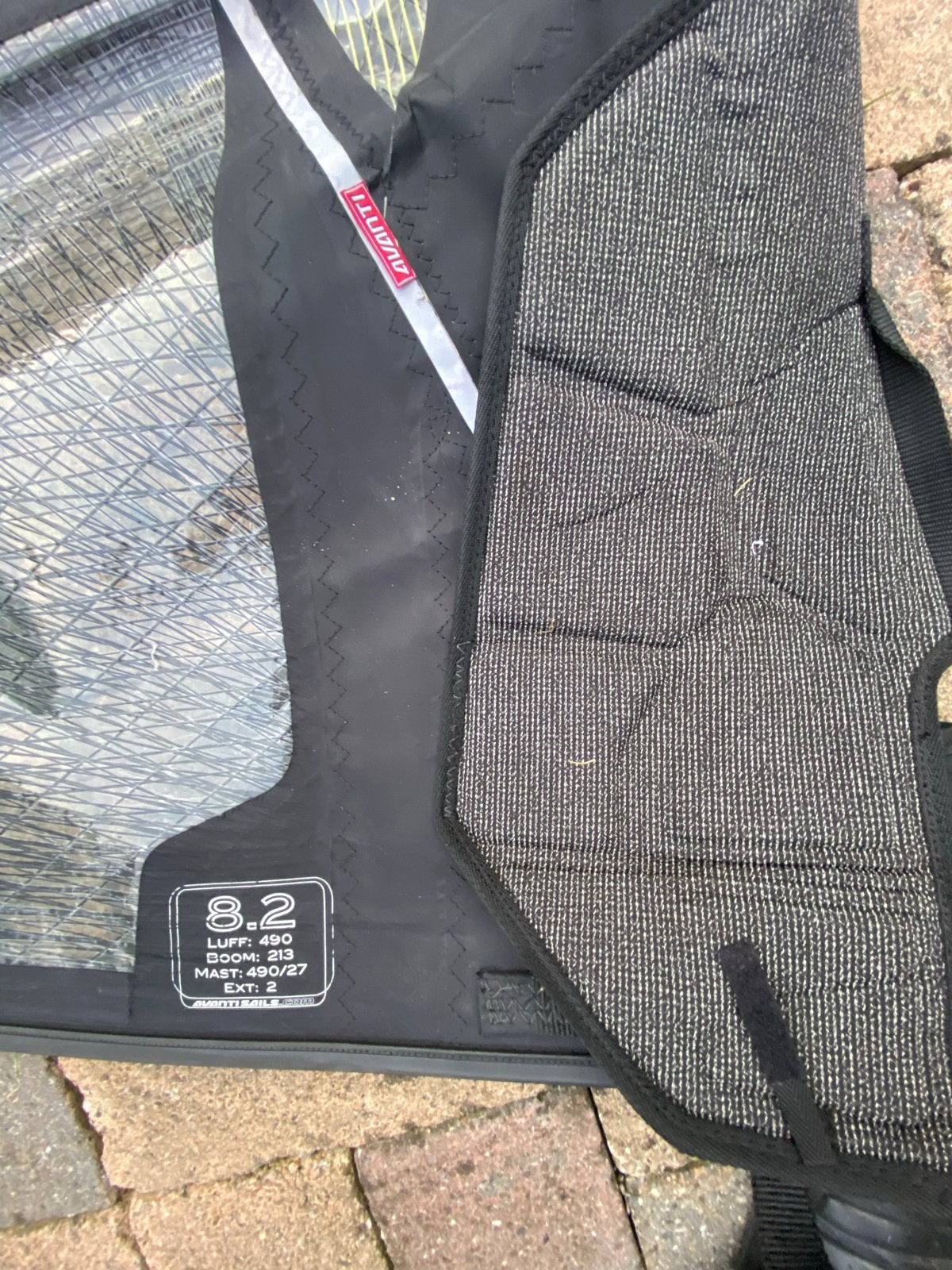 Avanti Windsurf Zeilen - 7.4, 8.2 en 9.4 m², Overige merken, Gebruikt, Ophalen of Verzenden, 8 m² of meer