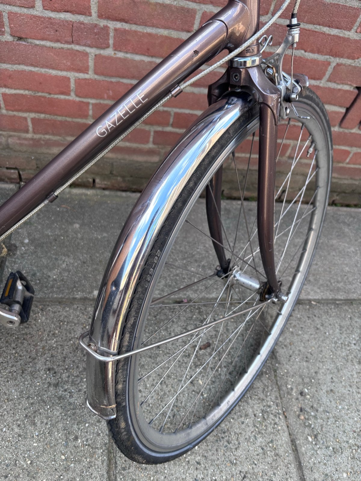 Gazelle van Stael retro herenfiets - 3 versnellingen, Ophalen, Terugtraprem, Gebruikt, Versnellingen
