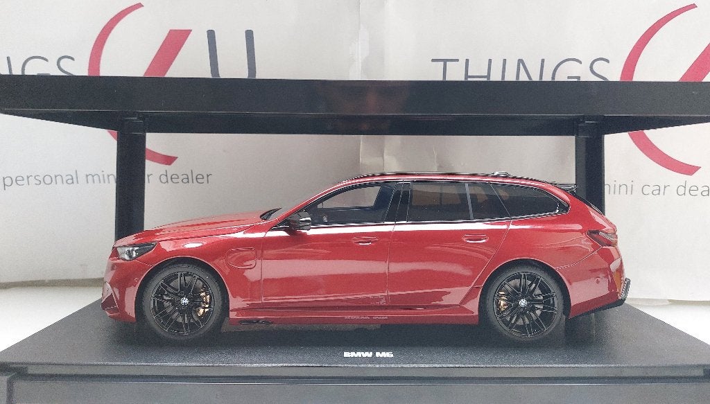 GT Spirit 1:18 BMW M5 (G90) Touring 2025 rood metallic, Hobby en Vrije tijd, Modelauto's | 1:18, Ophalen of Verzenden, Nieuw, Auto