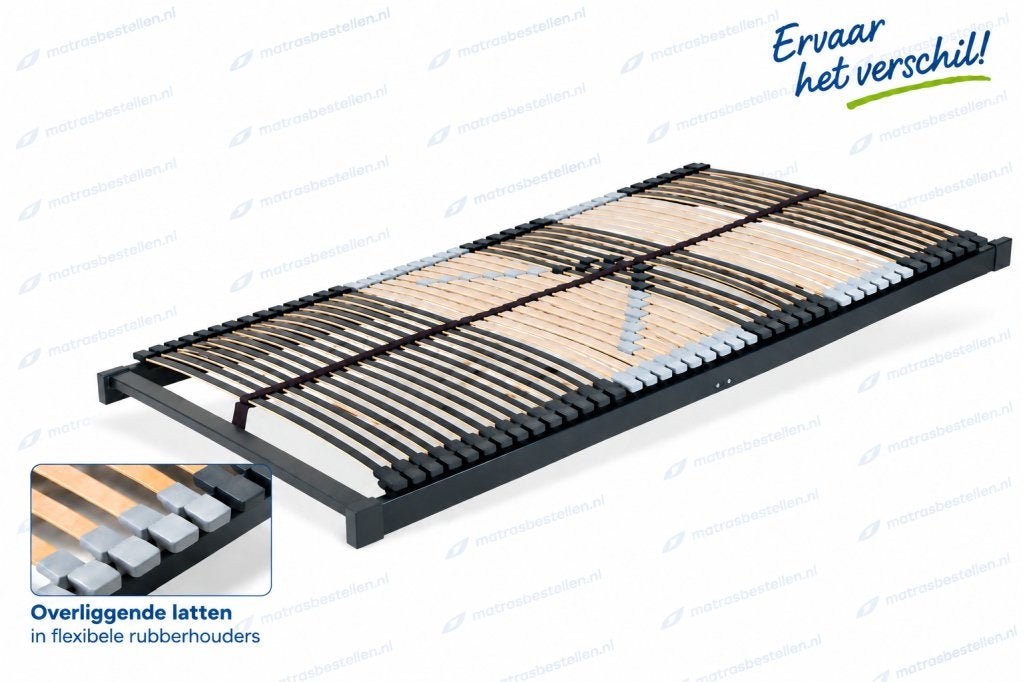 Lattenbodem 42 lats flex, Matrasbestellen.nl, Verzenden, Buurserstraat 15 A, 7481 EG,Haaksbergen, Nieuw