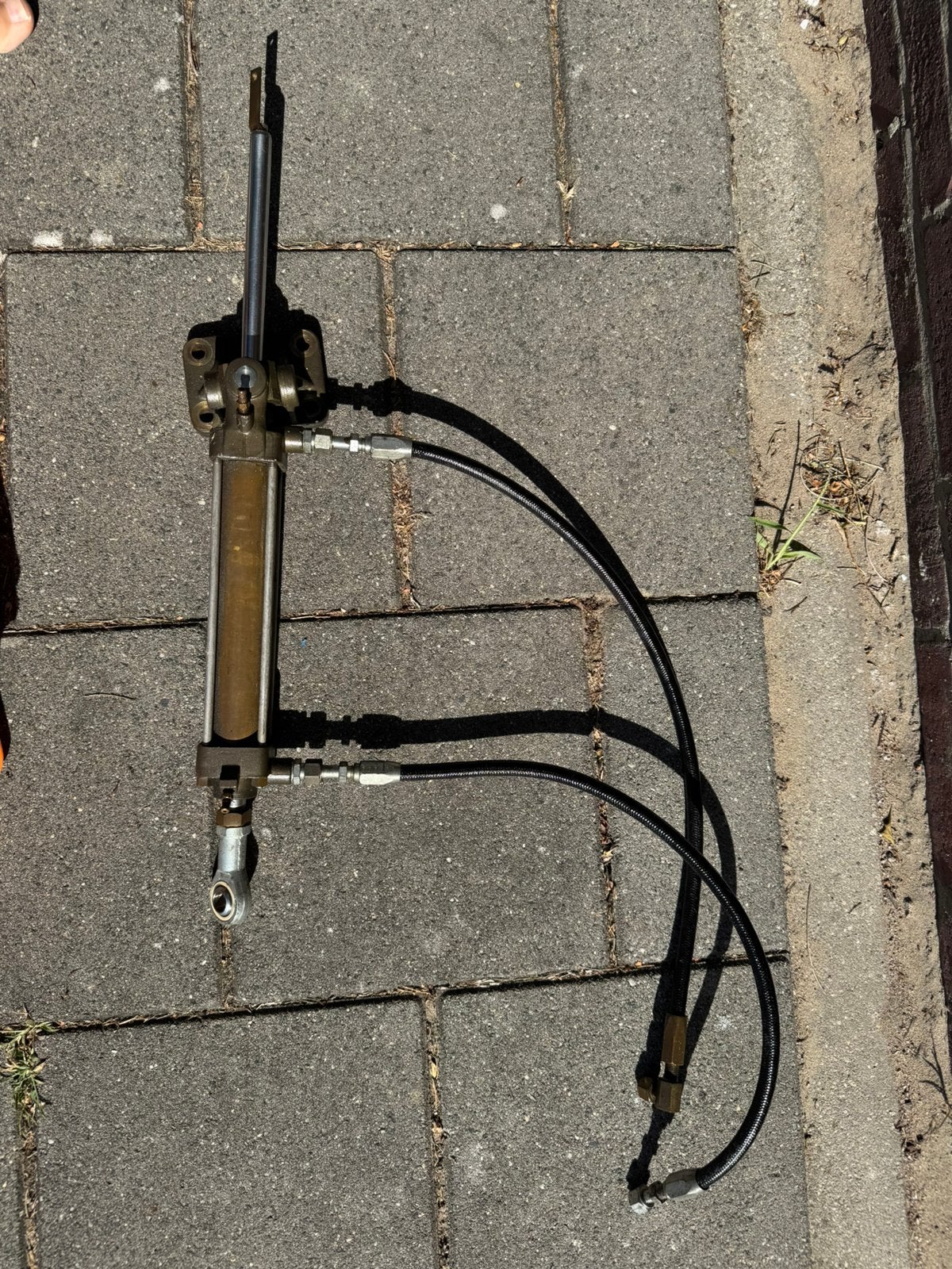 Compleet hydraulisch stuurwiel, Watersport en Boten, Accessoires en Onderhoud, Ophalen, Gebruikt, Motor en Techniek