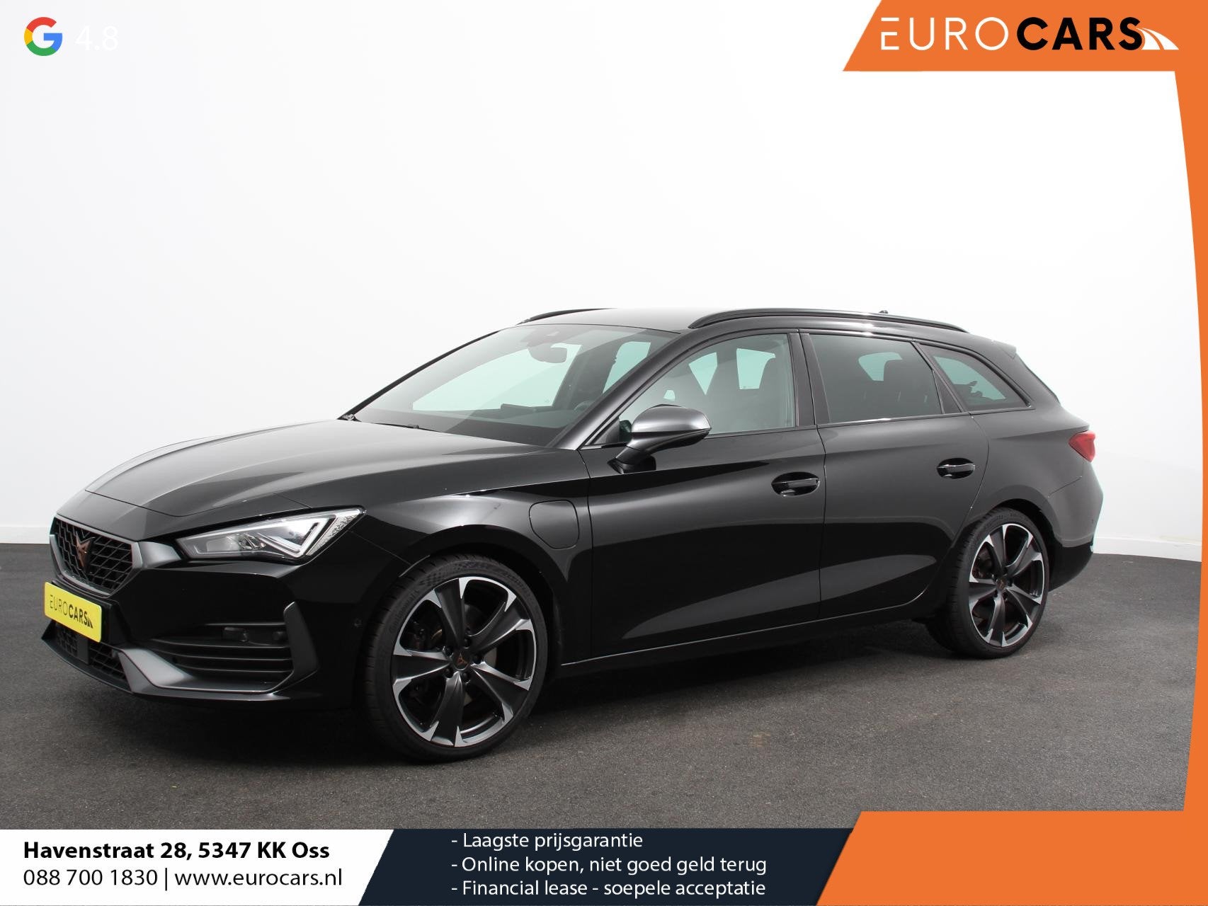 CUPRA Leon Sportstourer 1.4 e-Hybrid VZ 245 pk DSG Wegklapba, Auto's, Stof, Gebruikt, 4 cilinders, Leon