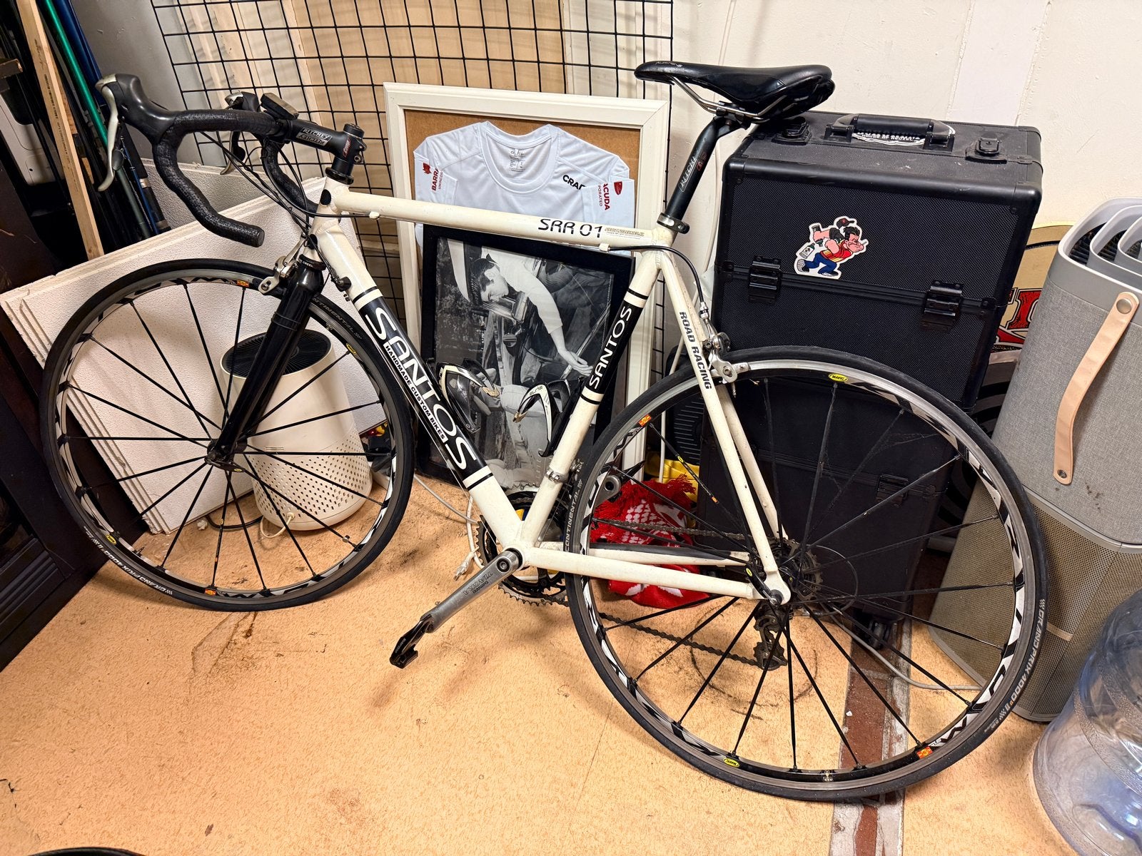 Santos racefiets met Shimano Tiagra en Mavic wielen, Overige merken, 28 inch, Gebruikt, Aluminium