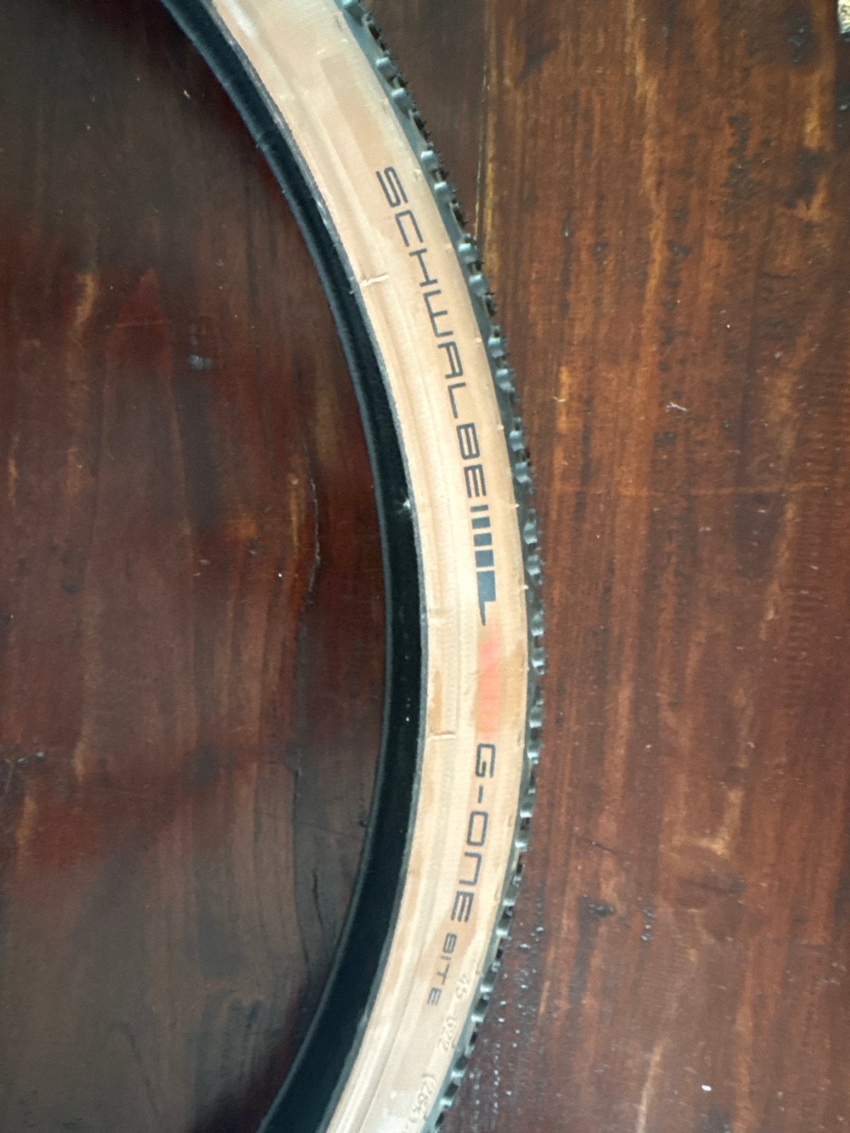 2x Schwalbe G-One Bite Band 45mm - Zo goed als nieuw, Band, Ophalen of Verzenden, Zo goed als nieuw, Gravelbike