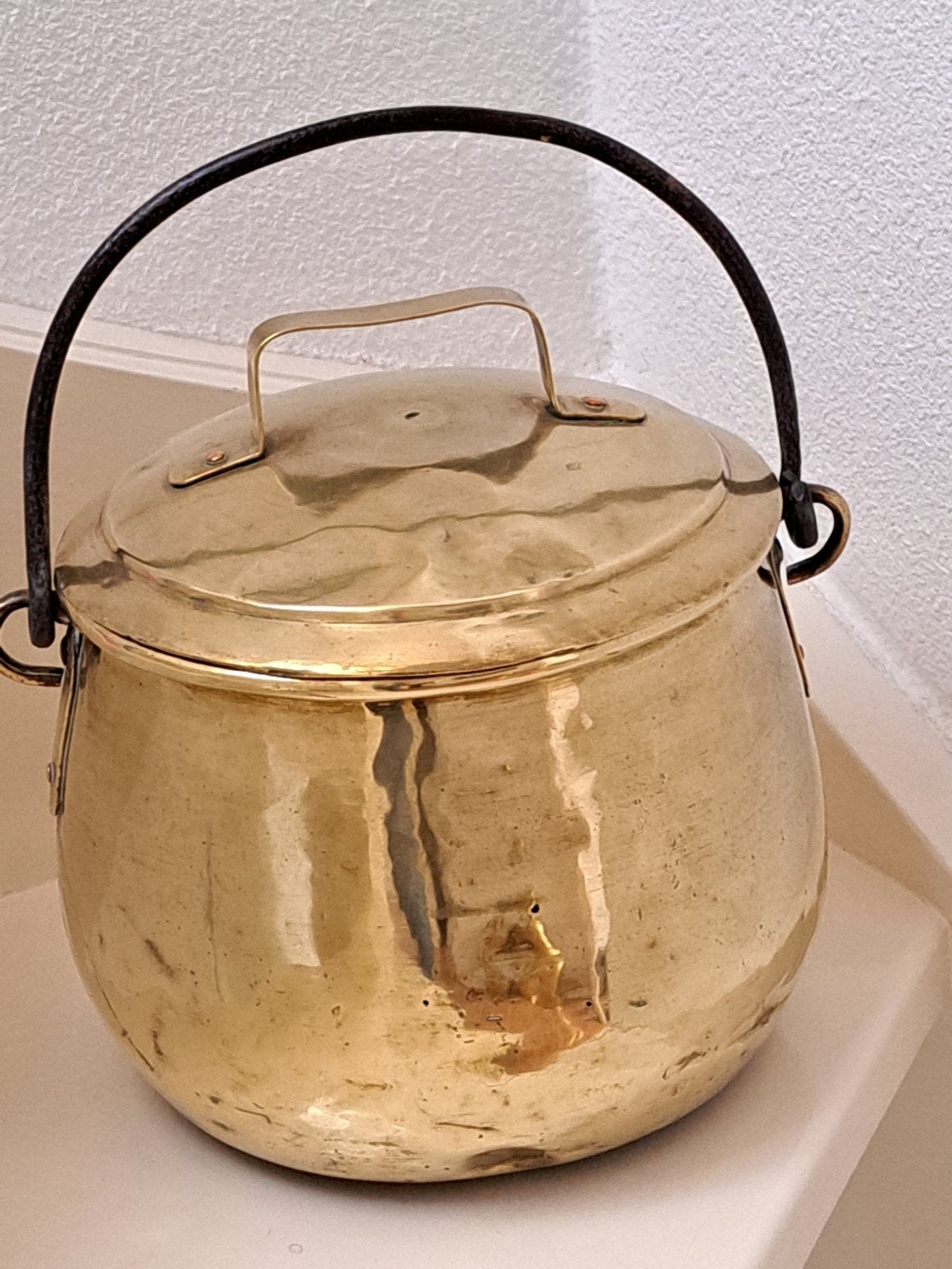 18e eeuw koperen ketel, zgn Marmiet. Doorsnede 25cm, Ophalen of Verzenden