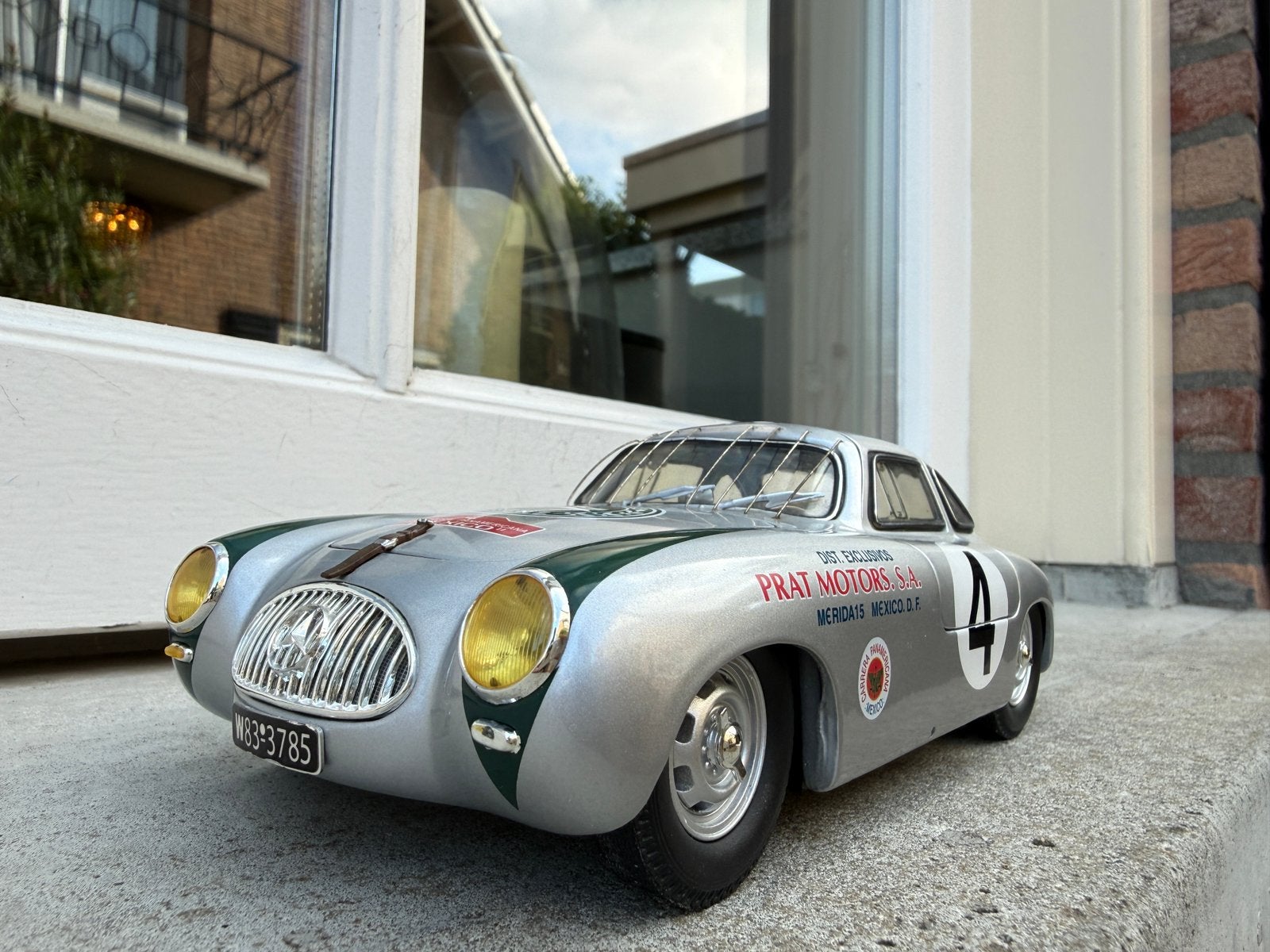1:18 Mercedes 300 SL #4 Panamericana 1952 W194 Ricko, Overige merken, Info@speidel-modellauto.de, Auto, Ricko