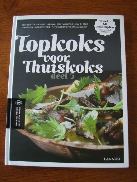 "Topkoks voor Thuiskoks" deel 5 Lannoo Nieuw, Boeken, Ophalen of Verzenden, Nieuw