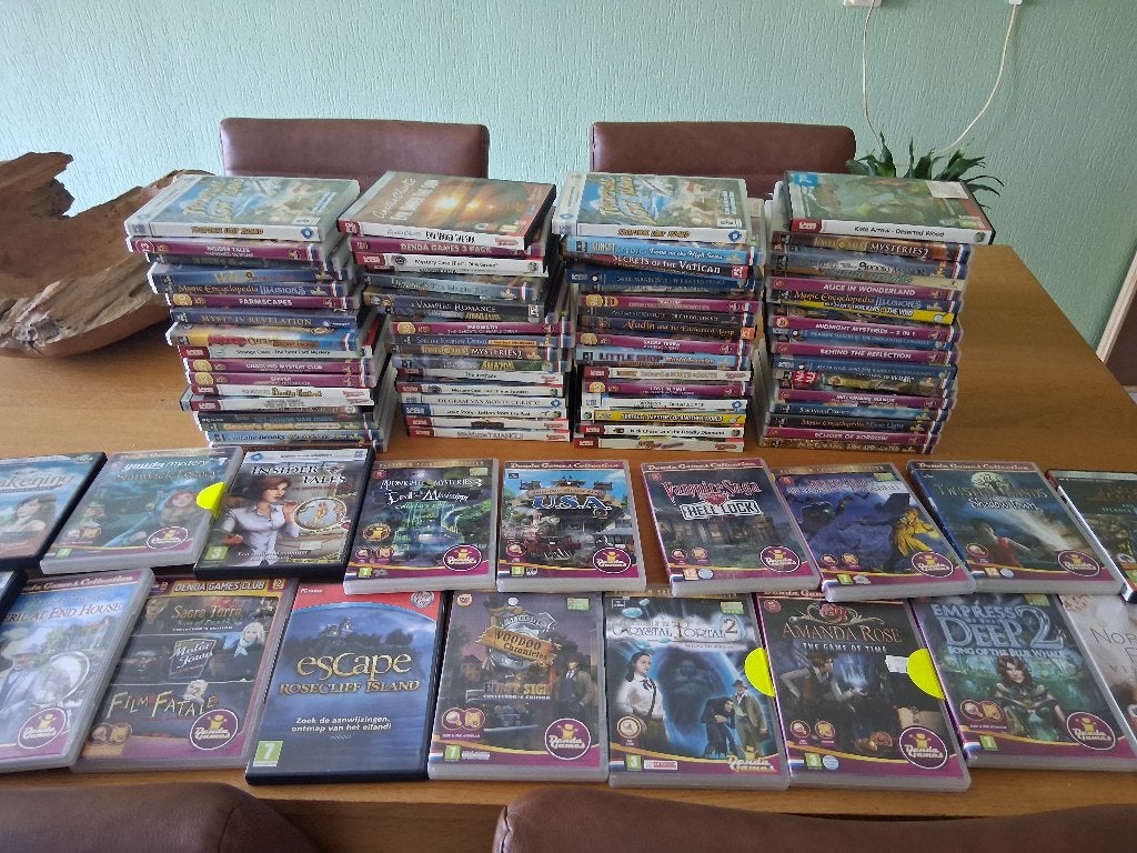 90 DVD zoek en vind spellen Denda Games, Ophalen, Vanaf 9 jaar, Nederlands, Zo goed als nieuw