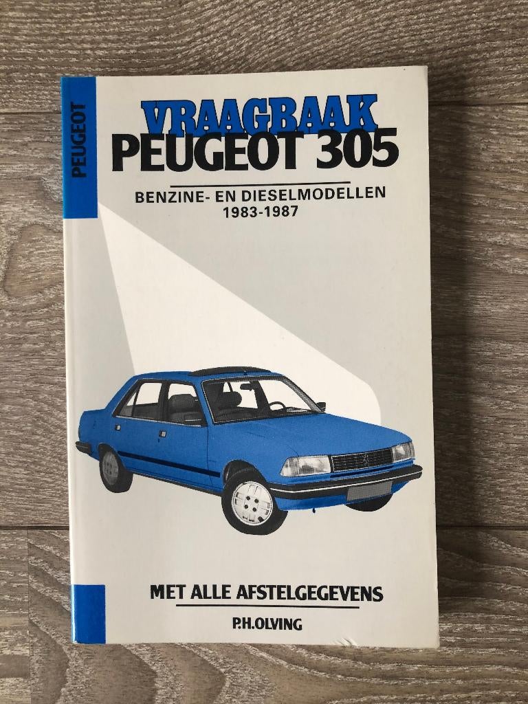 Vraagbaak Peugeot 305 Benzine- en Dieselmodellen 1983-1987, Auto diversen, Handleidingen en Instructieboekjes, Ophalen of Verzenden