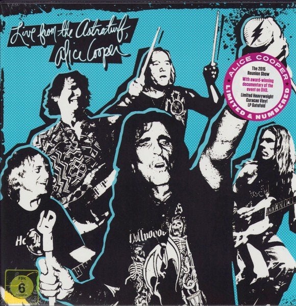 ALICE COOPER - Live From The Astroturf (Curacao Blue Vinyl), LP, Verzenden, Nieuw in verpakking, Rock
