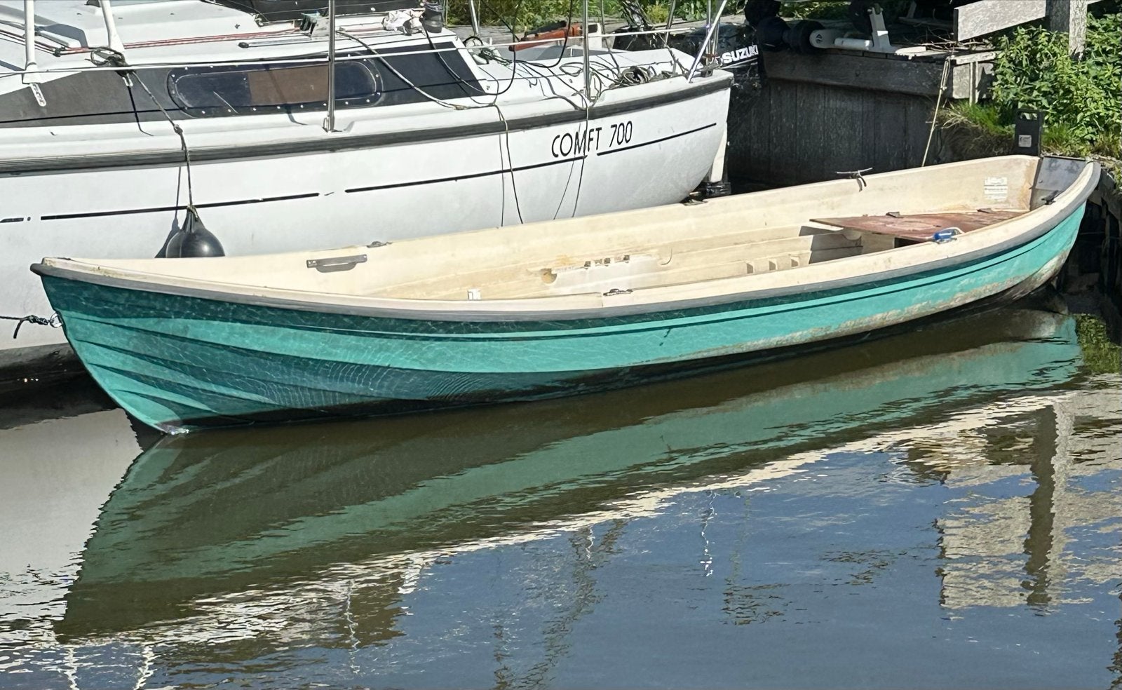 Terhi Saiman roeiboot / elektroboot / consoleboot / bijboot, Ophalen, Kunststof, Gebruikt, Terhi