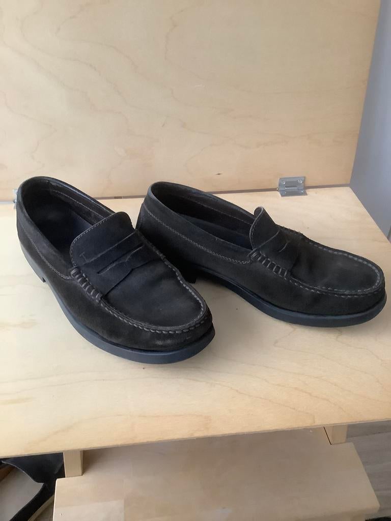 Tod s loafers donker bruin suede, Kleding | Heren, Schoenen, Loafers, Bruin, Ophalen of Verzenden, Gedragen