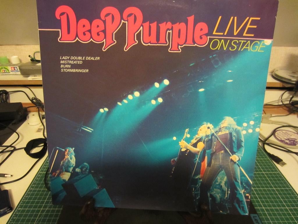 Deep Purple - Live On Stage 1-lp, 12 inch, Nieuw in verpakking, Poprock, Fotohoes