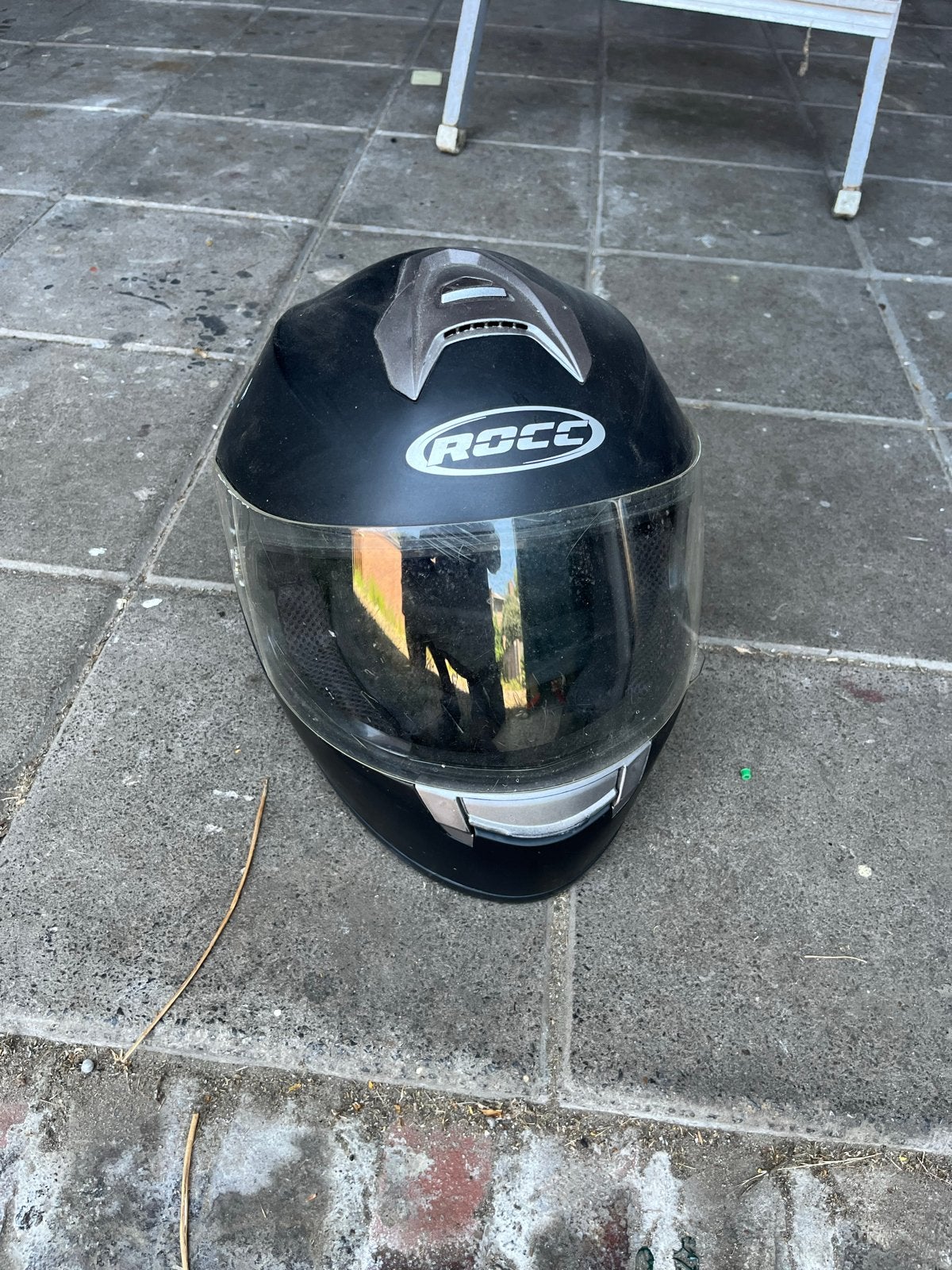 ROCC Integraalhelm - Zwart, Maat L, Motoren, Kleding | Motorhelmen, Heren, Integraalhelm, L, Tweedehands