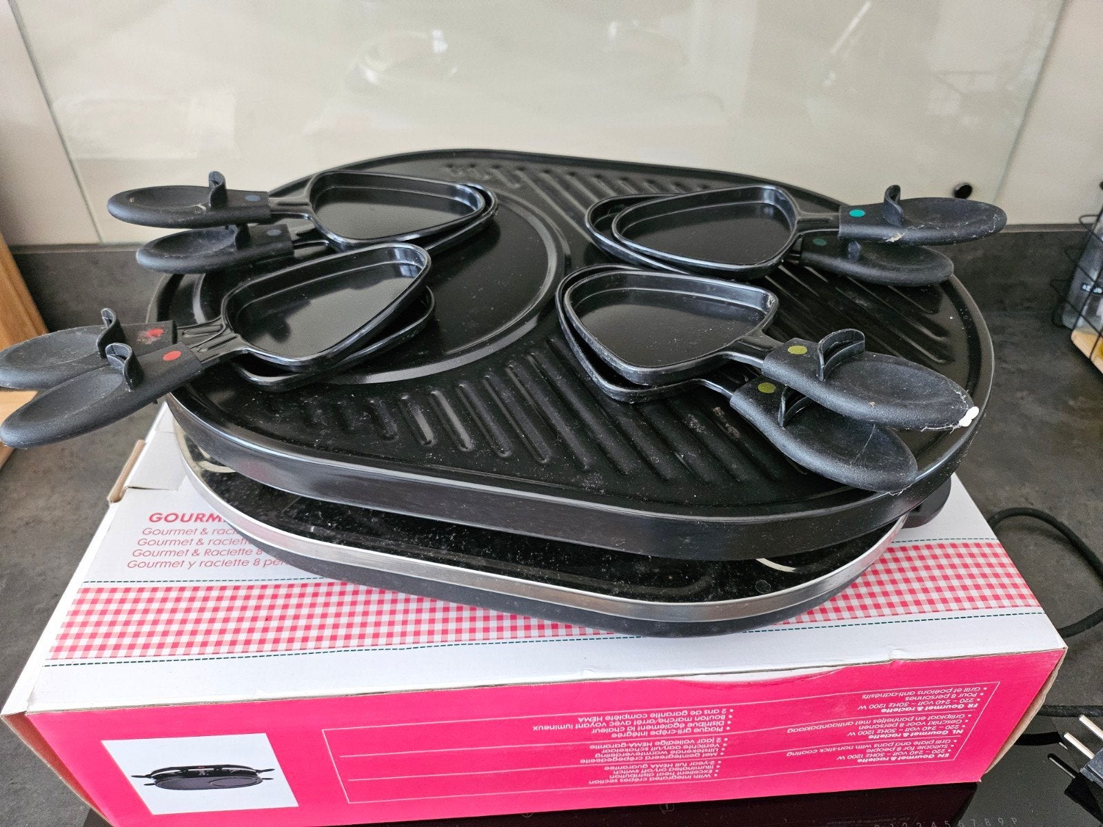 HEMA Gourmetstel & Racletteset (6-8 personen), Ophalen, 4 t/m 7 personen